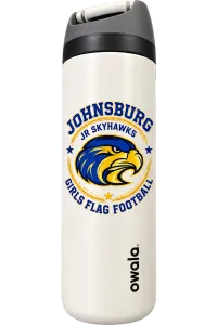 Johnsburg Jr. Skyhawks Girls Flag Football Sticker – Image 1
