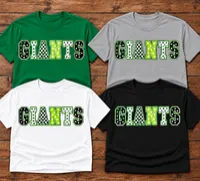 Hebron Giants Spirit Wear – Patterned Letter Graphic T-Shirt – Image 1