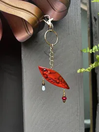 Bayou Blaze Bag Charm – Image 1