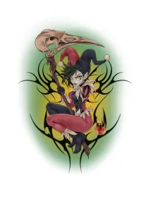 Jester-Available Tattoo Design – Image 1