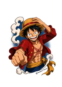 Luffy-Available Tattoo Design – Image 1