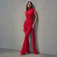 Jumpsuit Scarlet Muse – MEDIANA, ROJO