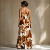 Vestido Maxi Autumn Bloom – Image 2
