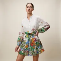 Vestido Mini Floral Garden Bliss – MEDIANA/GRANDE