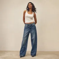 Jeans Denim Wide Leg Sculpt Curve – 13