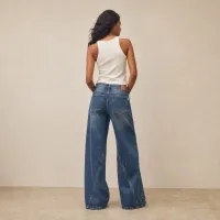 Jeans Denim Wide Leg Sculpt Curve – Image 2