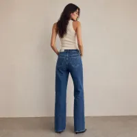 Jeans Denim Wide Leg Studded Glam – Imagen 2