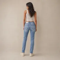 Jeans Skinny Destroyed Light Blue BALAM – Imagen 2