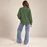 Shacket Corduroy Con Bolsas Caflap  – Imagen 6