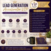Lead Generation Accelerator VIP Program – Image 1
