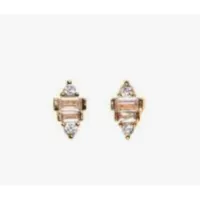 Diamond Stud Earrings – Image 1