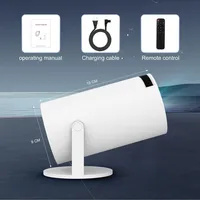 Smart LED Projector HD Resolution 2000 Lu – Image 4