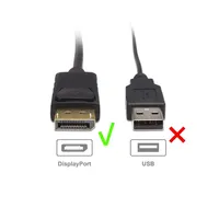 DisplayPort Cable 2 meters 4K@30 – Image 5