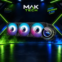 Darkflash Twister DX360 V2.6 Liquid CPU Cooler – BLACK – Image 2