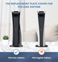 Black PS5 Replacement Cover Plates – Image 5