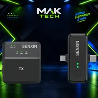 3 in 1 Square Wireless Lavalier Mini Microphone – Image 1