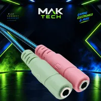 Kotion Each 3.5mm 2 in 1 Splitter Adapter Aux Cable – Image 3