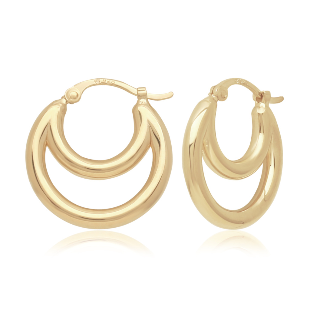 Carla Gold Earrings – Image 1