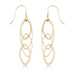 Carla Gold Earrings – Image 1