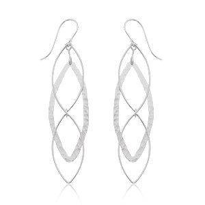 Carla Silver Earrings – Image 1