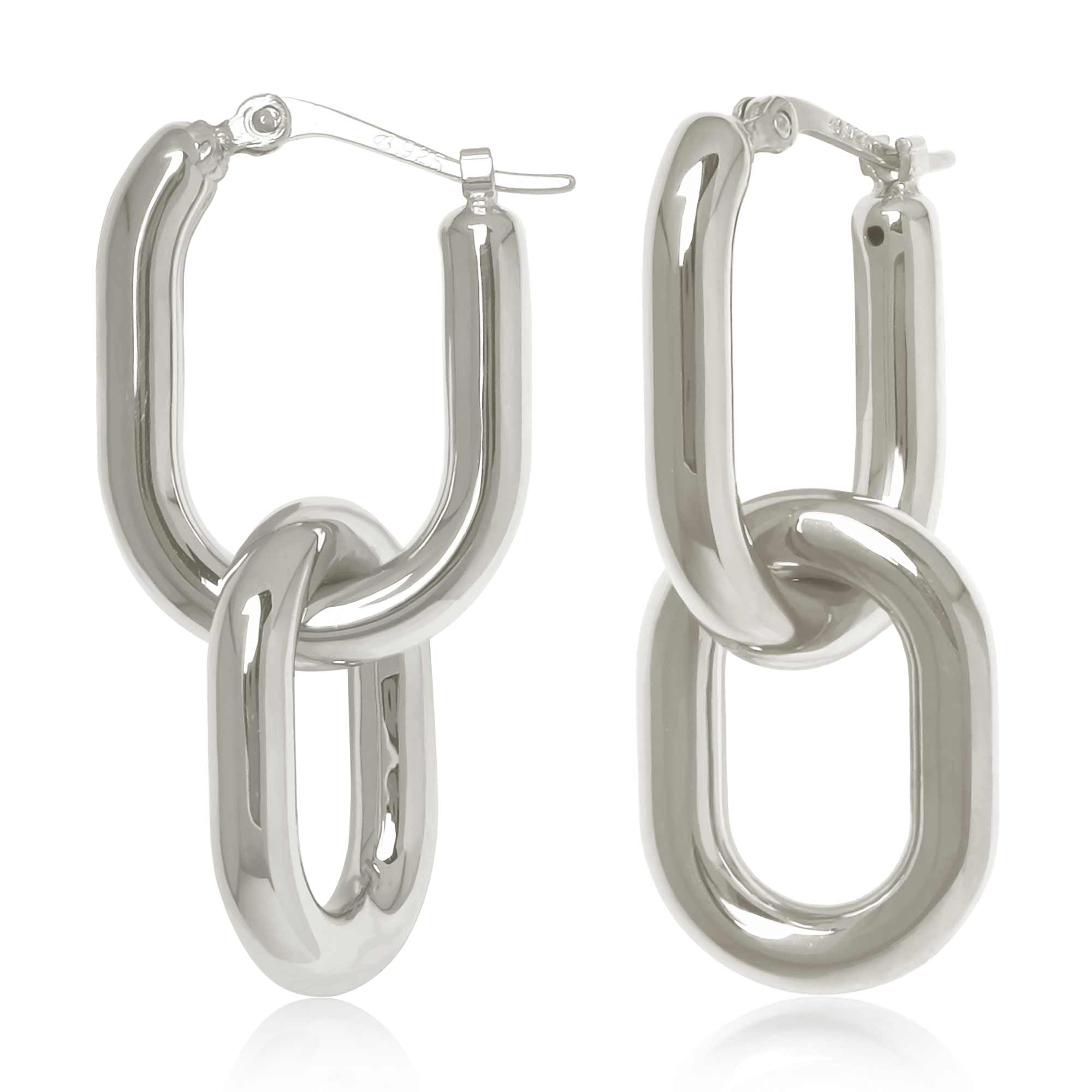 Carla Silver Earrings – Image 1