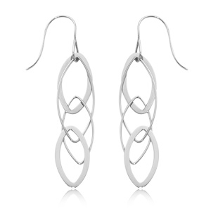 Carla Silver Earrings – Image 1