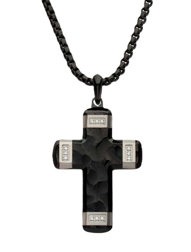 Inox Cross Necklace – Image 1