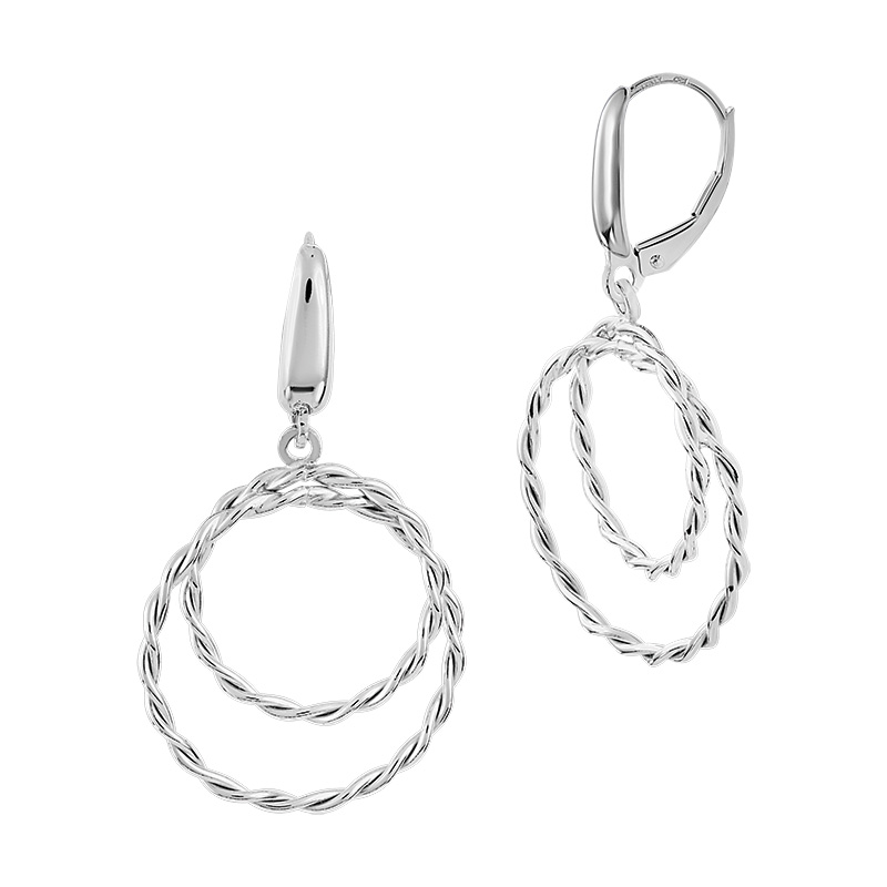 Oro Silver Earrings – Image 1