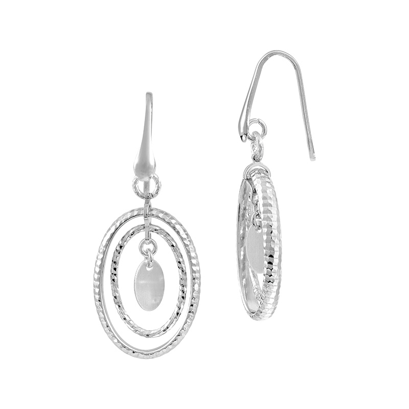 Oro Silver Earrings – Image 1