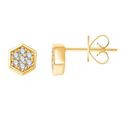 Levy Creations Diamond Earrings – Image 1
