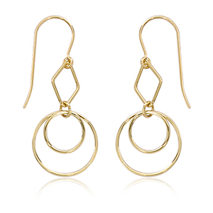 Carla Gold Earrings – Image 1
