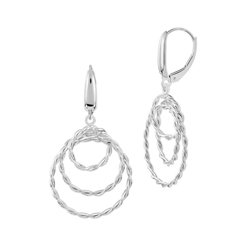 Oro Silver Earrings – Image 1