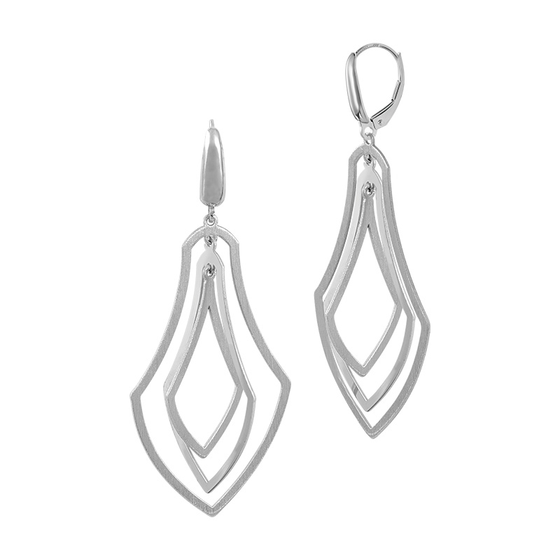 Oro Silver Earrings – Image 1