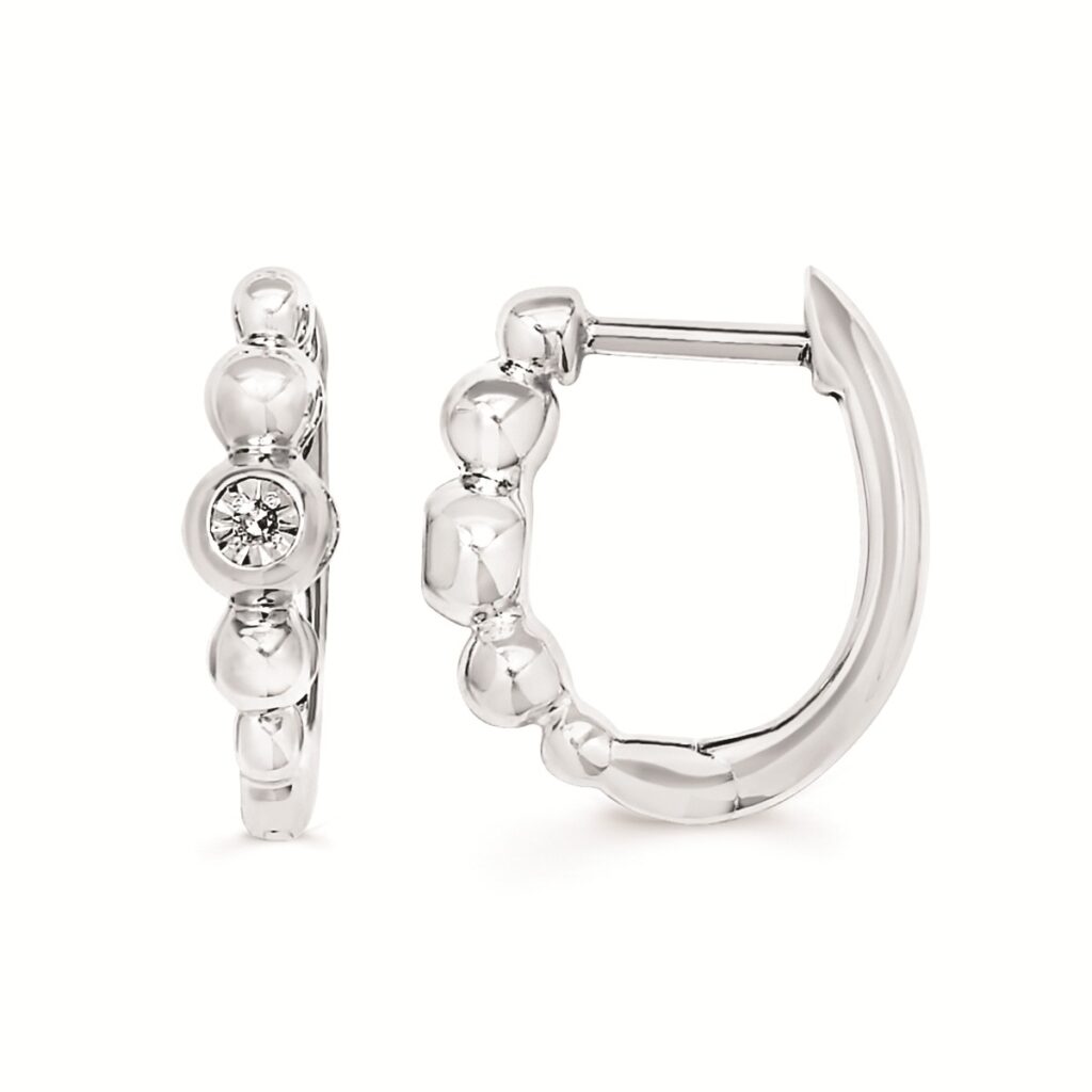 Ostbye Silver Earrings – Image 1