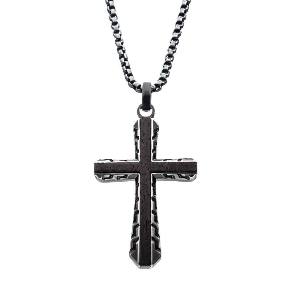 Inox Cross Necklace – Image 1