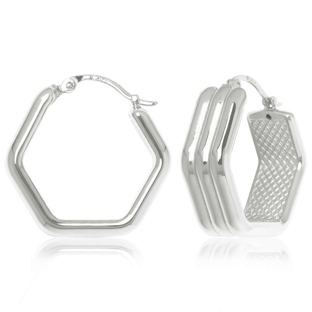 Carla Silver Earrings – Image 1