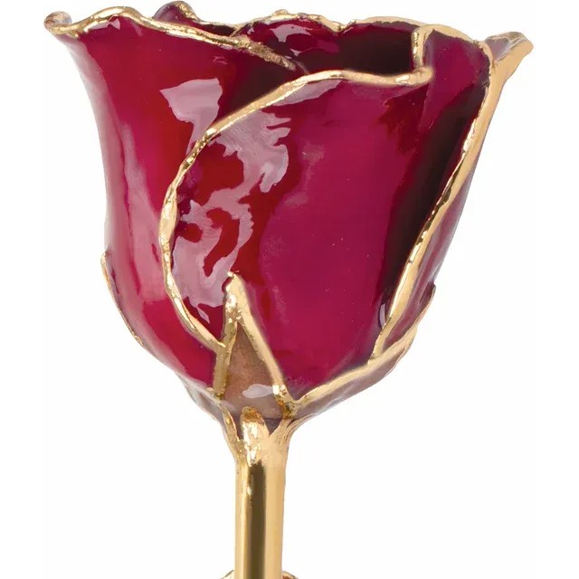 24kt Gold Dipped Rose – Image 1