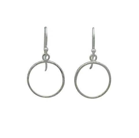Indigo Silver Earrings – Image 1