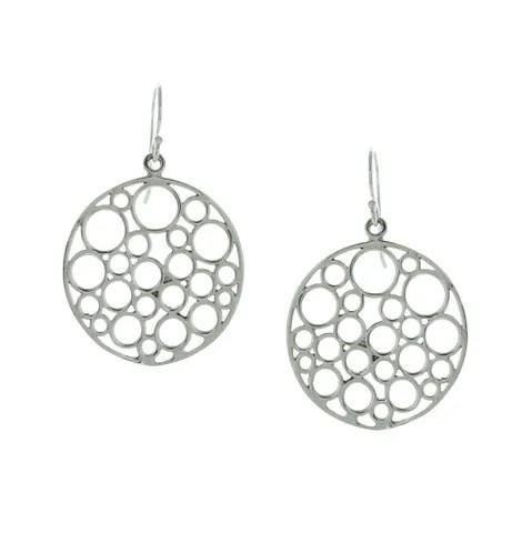 Indigo Silver Earrings – Image 1