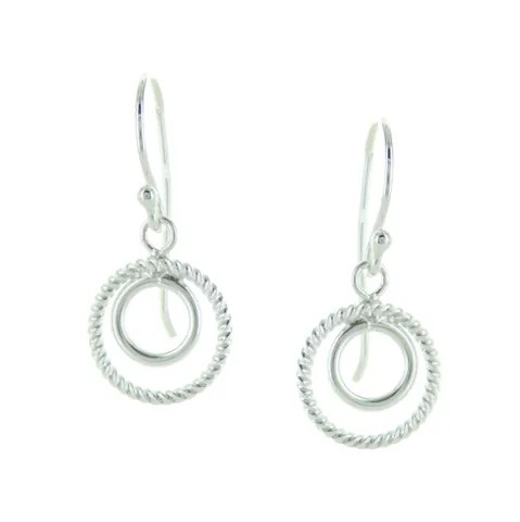 Indigo Silver Earrings – Image 1