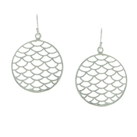 Indigo Silver Earrings – Image 1