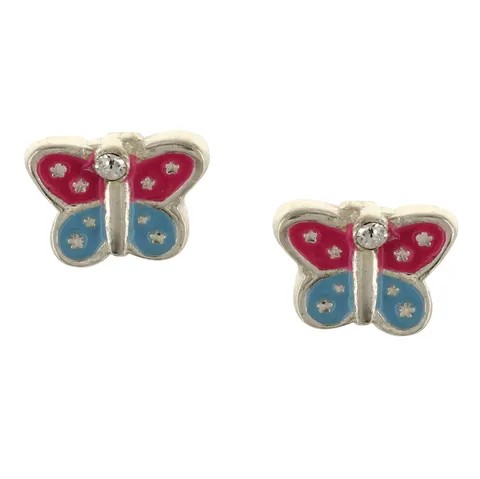 Indigo Silver Earrings – Image 1