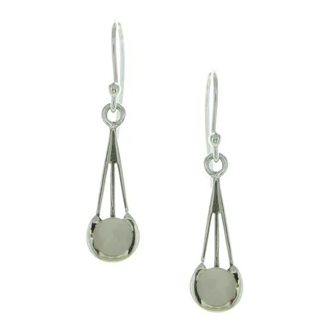 Indigo Silver Earrings – Image 1