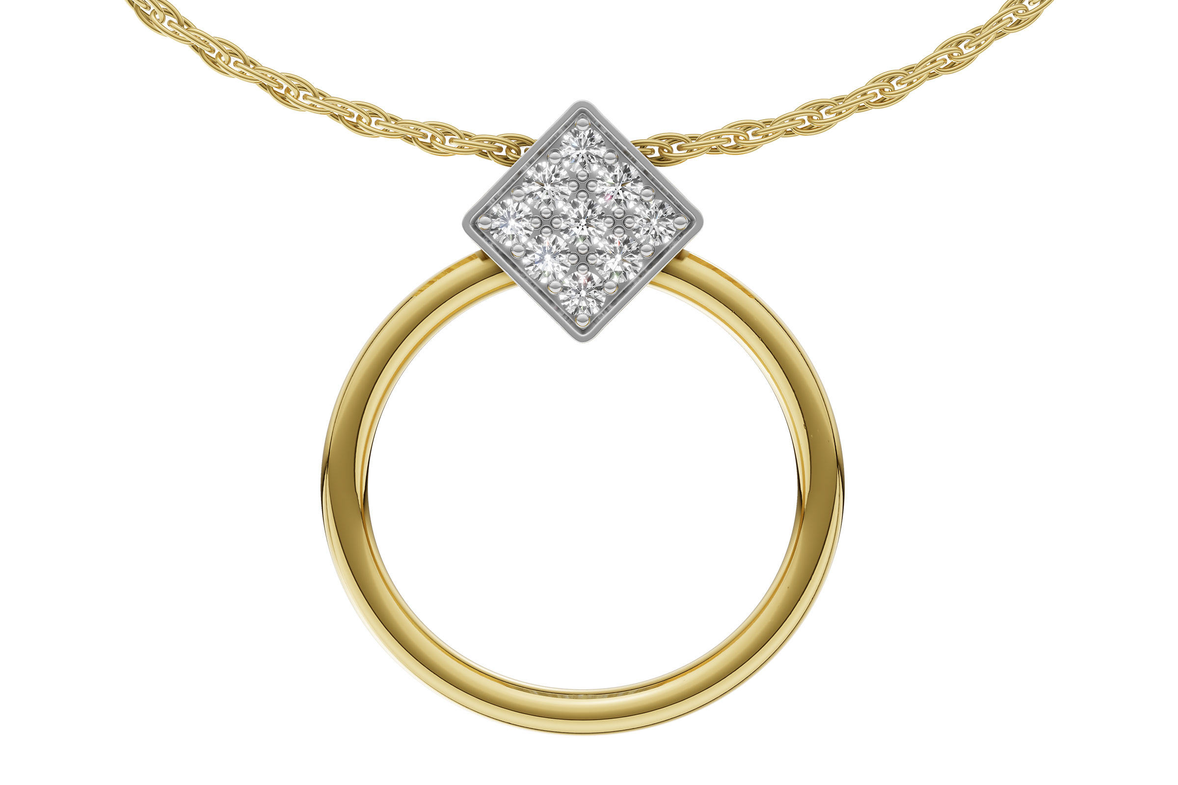 Allison Kaufman Diamond Necklace – Image 1