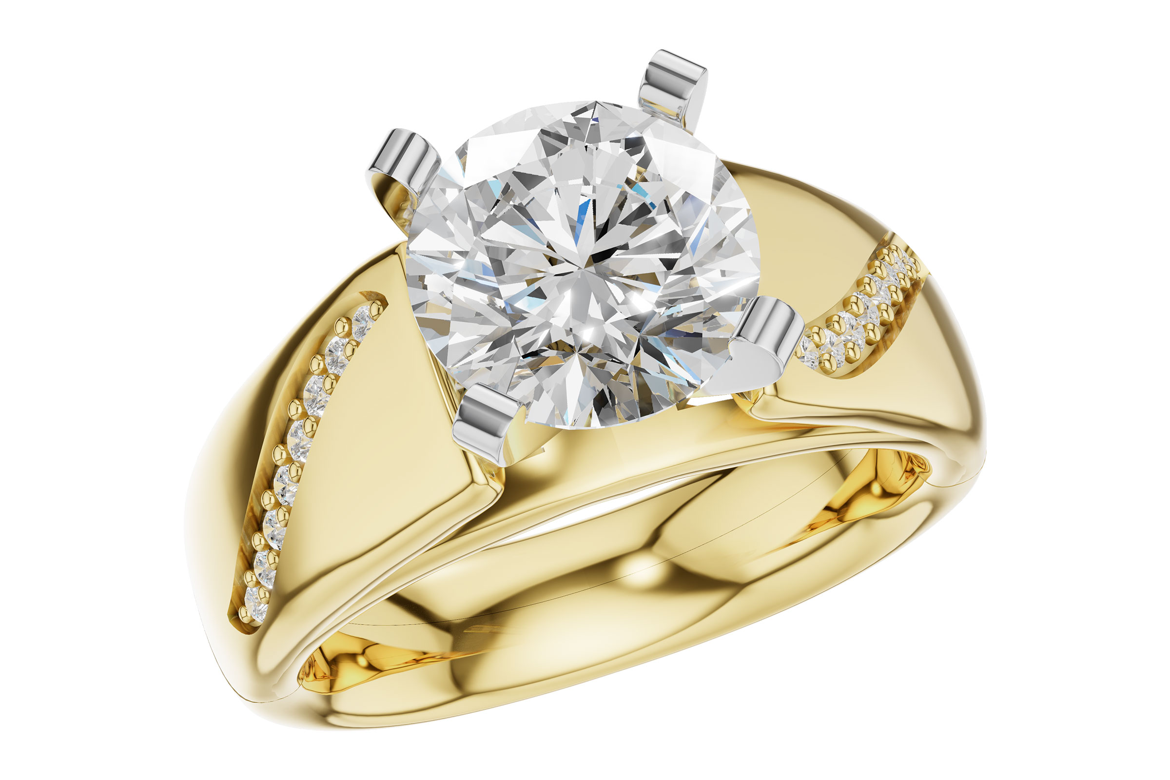 Allison Kaufman Engagement Ring – Image 1
