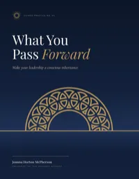 What You Pass Forward Workbook – Image 1
