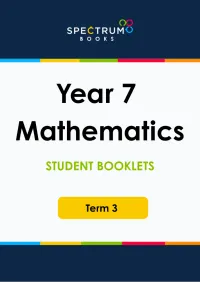 Year 7 Mathematics – Term 3 – Student Booklets – Image 1