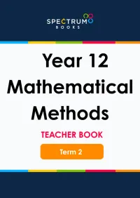 Year 12 Mathematical Methods – Term 2 – Teacher Books – Image 1
