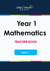 Year 1 Mathematics – Term 1 – Teacher Books – Image 1