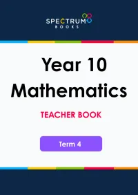 Year 10 Mathematics – Term 4 – Teacher Books – Image 1